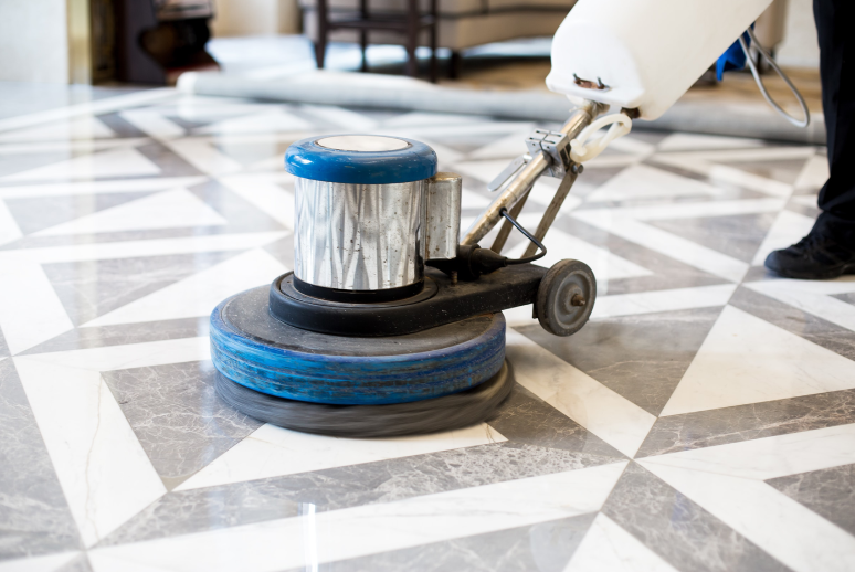 Marble polishing