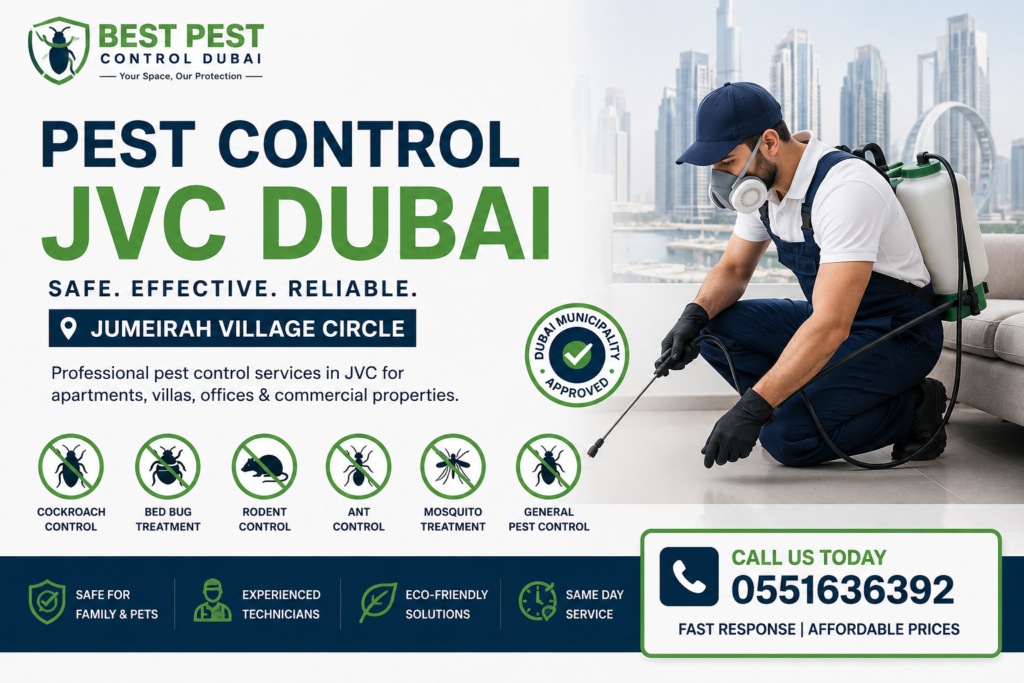 Pest Control JVC Dubai