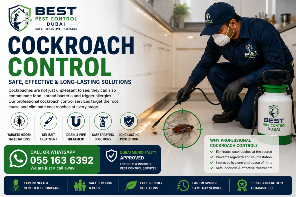 Cockroach Control Dubai